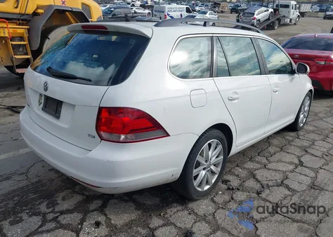 2011 Volkswagen Jetta Sportwagen 2.0L Tdi z USA, uszkodzony, nr VIN 3VWPL7AJ8BM714574